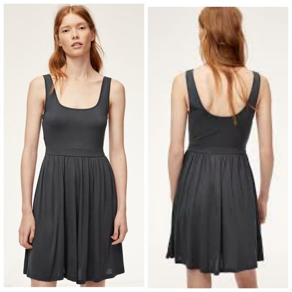 aritzia black dress